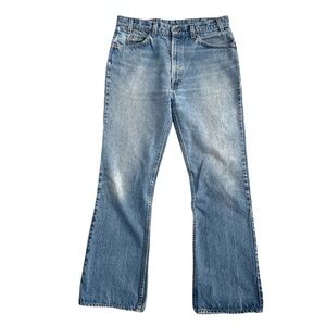 Vintage 1985 Levi’s 517 Orange Tab Bootcut Jeans Made in USA / 38 X 32